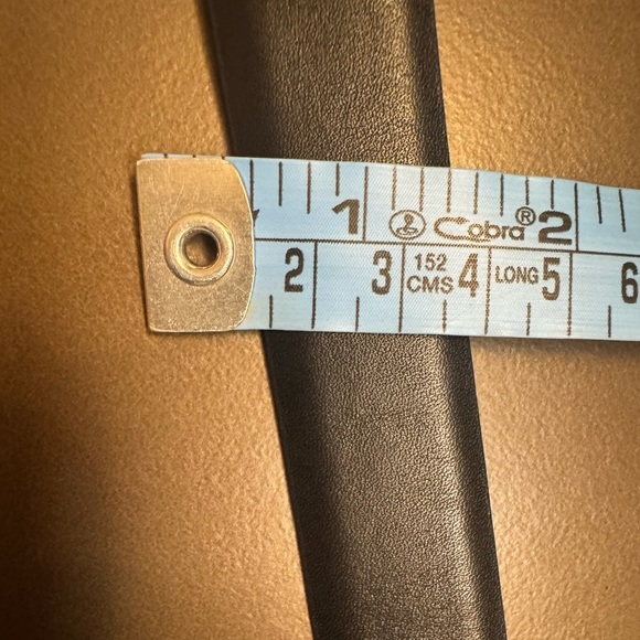 LEJON Italian Calfskin Size XL Women’s Black Leather Gold Buckle Made in USA EUC - Picture 11 of 14